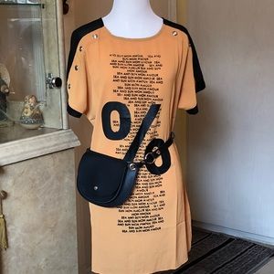 Percentage Tunic w/ Grommets